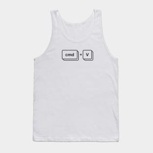 Paste Shortcut Keys Icon Tank Top